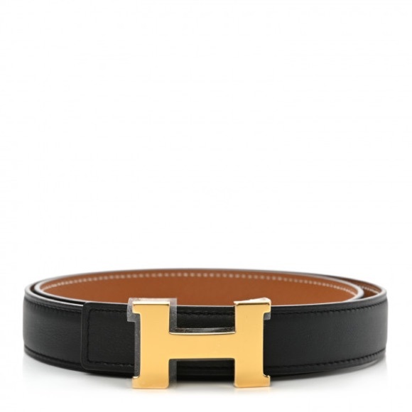 Hermes constance reversible belt size 80